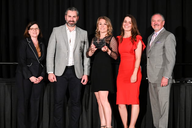 De uitreiking van de ATD-award met Action
