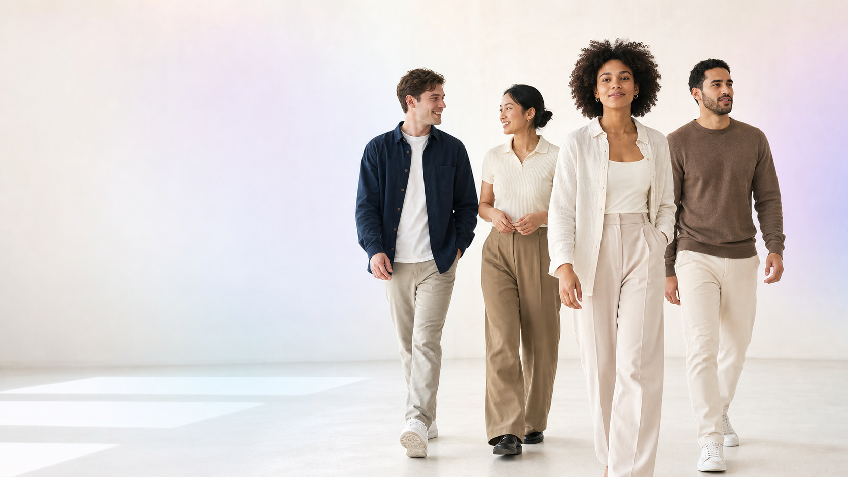 Four early-career professionals moving forward together